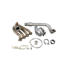 GT35 Turbo Kit For Civic Integra EF EG EK B-Series Top Mount Manifold 11 gauge
