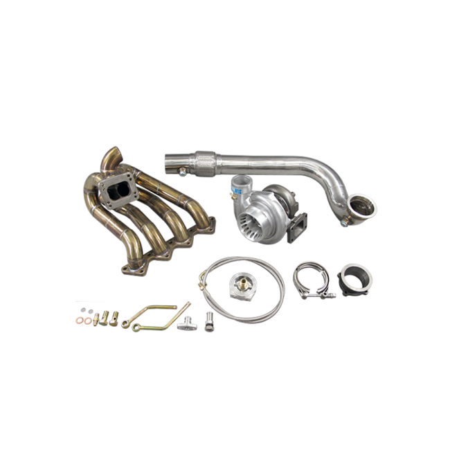 GT35 Turbo Kit For Civic Integra EF EG EK BSeries Top Mount Manifold