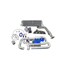 Turbo Intercooler Kit For 92-00 Honda Civic with D15 D16 D-Series SOHC Engine