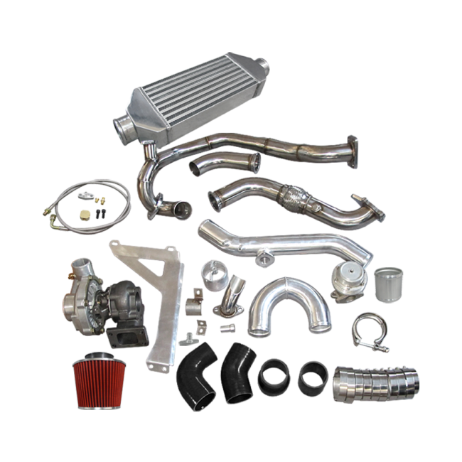 Turbo Intercooler Piping Wastegate BOV Kit for 7686 Jeep CJ 7 5 6 8 4