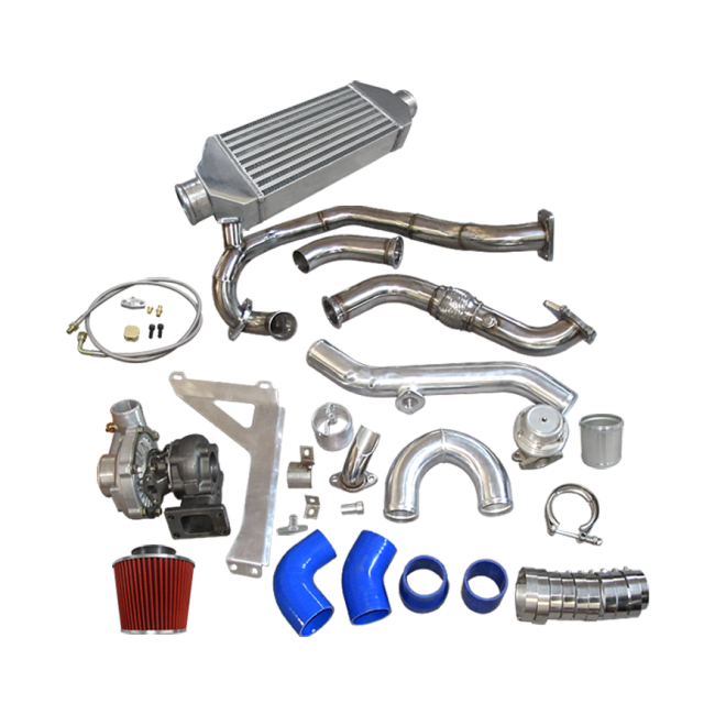 Turbo Intercooler Piping Wastegate BOV Kit for 76-86 Jeep CJ 7 5 6 8 