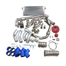 Turbo Manifold Downpipe Intercooler Kit 240SX S13 S14 LS1 LSx Engine Swap