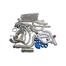 Turbo Kit Header Intercooler For 79-93 Mustang 5.0 T70 T4