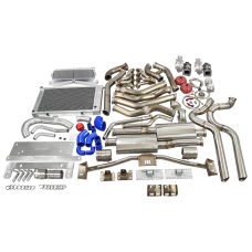 LS1 TT Turbo Intercooler Catback Engine Transmission Mount Radiator 68-72 Chevelle