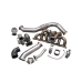GT35 Single Turbo Downpipe Manifold Kit For 240SX S13 S14 RB20 RB25 500HP GT35 Single Turbo Downpipe Manifold Kit For 240SX S13 S14 RB20 RB25 500HP