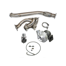 Top Mount Turbo Manifold Downpipe Kit For Mazda RX-7 FD 13B Engine RX7