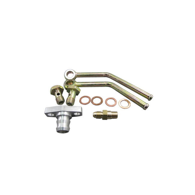 Universal GT35 Turbo Charger T3 For Civic Prelude Mustang + Oil Fitting