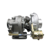 T3 .48 AR 8PSI Turbo Charger 2.5" Vband .60 AR Compressor + Oil Line Kit