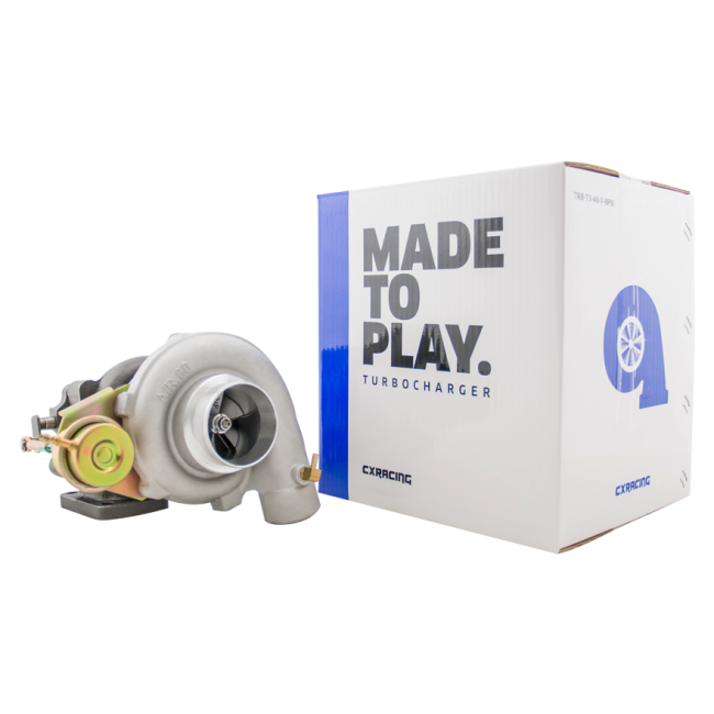 T3 Internal wastegate Turbo Charger .42AR 8psi 2.5" V Band 0.42 AR