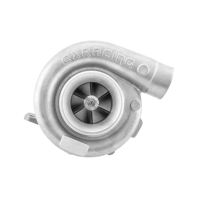 TURBOCHARGINGN7 のみ T76 Dual Ceramic Ball Bearing Turbo Charger T4 .81 A/R PTrim 800+ HP