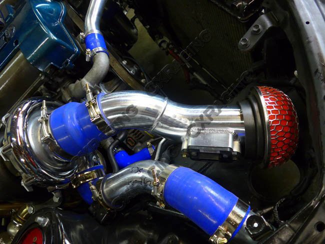 3" Turbo Cold Air Intake Pipe Kit For Lexus SC300 2JZ-GTE VVTI Single Turbo...