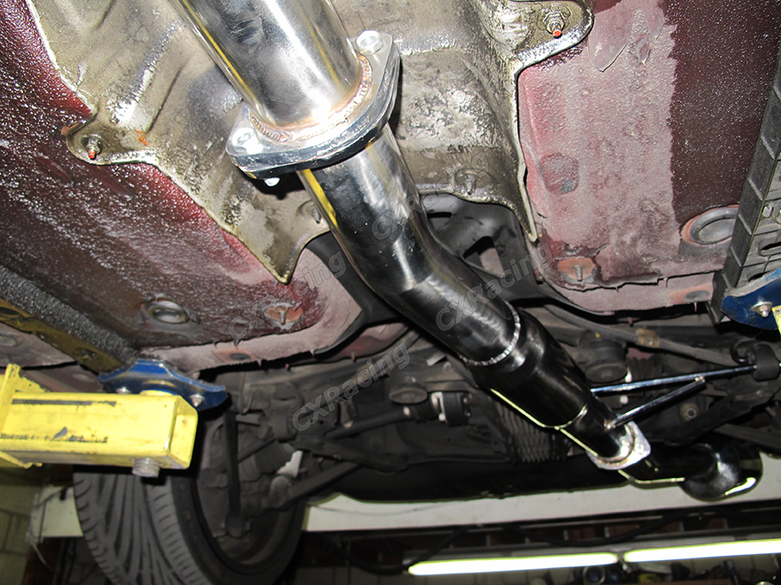 Turbo Catback Exhaust System For 93-98 Toyota Supra MK4 3" SS 2JZGTE