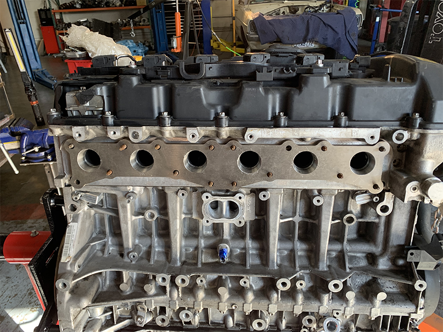 304 Stainless Engine Exhaust Flange for BMW N54 335i 335is E90 E92 CNC Cut