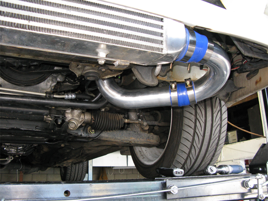CXRacing Intercooler Piping Kit For Supra MKIII 1JZ-GTE Stock Twin Turbo Swap