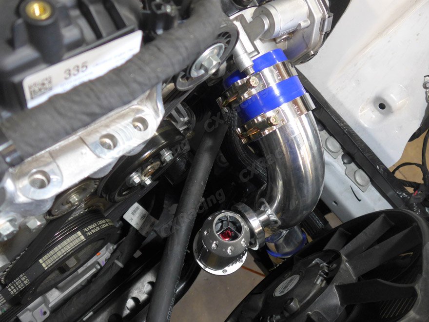 Intercooler Piping Pipe Tube BOV Kit For 1517 Ford Mustang EcoBoost 2.3T Stock Turbo