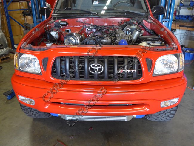 Intercooler Piping Pipe Tube Kit For 95-04 Toyota Tacoma