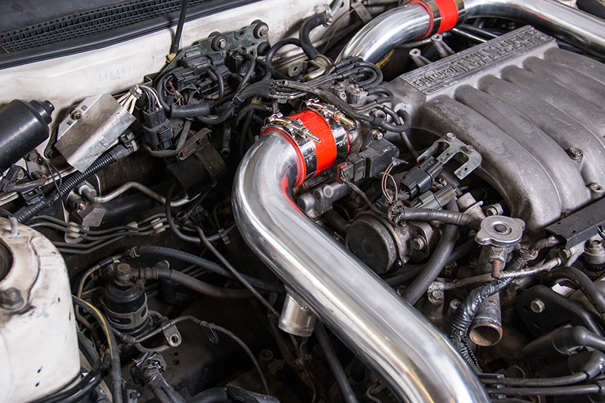 Front Mount Intercooler Kit + Aluminum Air Pipe For 3000GT VR4 VR4 Stealth