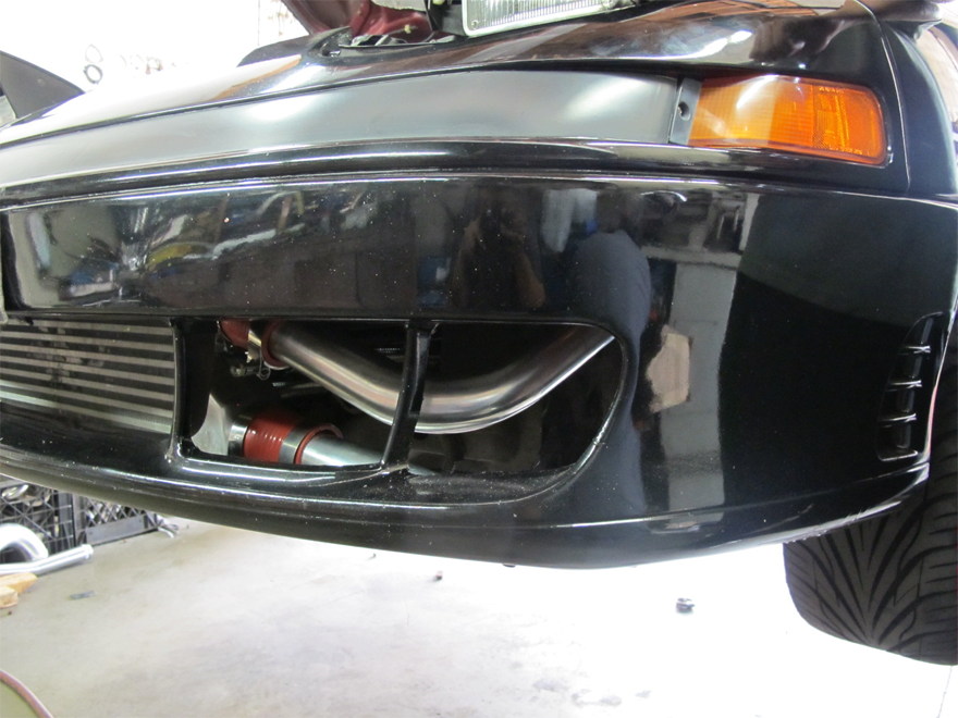 Twin Turbo Intercooler Piping BOV Kit For 19902001 Mitsubishi 3000GT