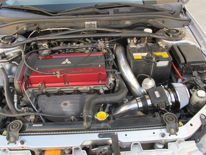 Intercooler Piping Kit + BOV + Turbo Intake For 0507 Lancer EVO 9 IX