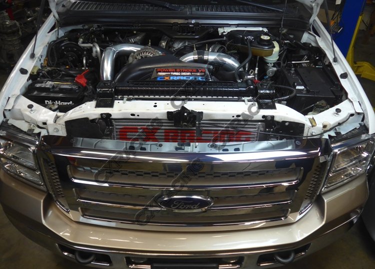 6.0 l powerstroke intercooler