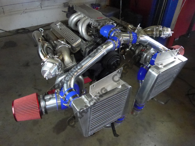 How to set up twin turbos.