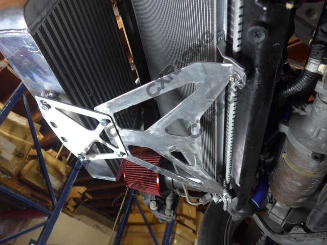 23.5x13x3 V-Mount Turbo Aluminum Intercooler For 300ZX Z32 Mazda RX-8