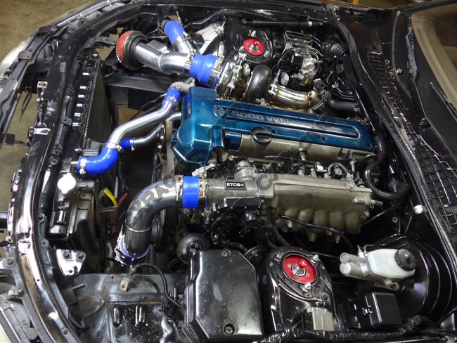 kuro@2JZGTE　※再配送用 CXRacing Single Turbo Kit For 91-00 Lexus SC300 Toyota 2JZ-GTE