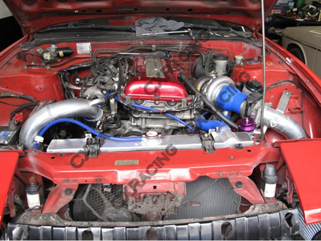 11 Gauge Thick T3 T4 Turbo Top Mount Manifold For 240SX S13 S14 SR20DET