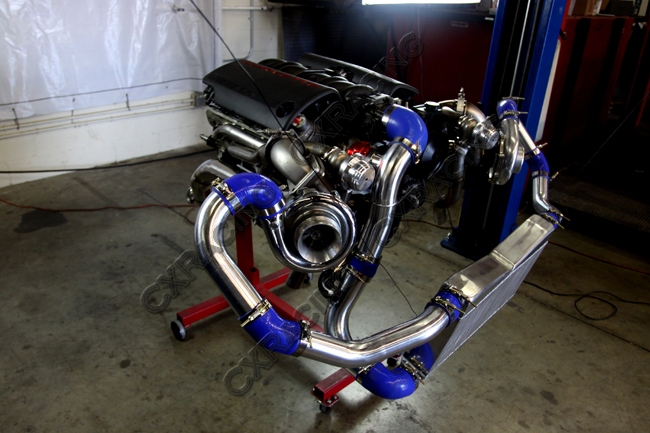 Twin Turbo Intercooler kit for 1986-1992 Toyota Supra MK3 with LS1 Swap
